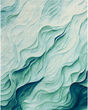 Prismatic PRS42 Silver Green Area Rug