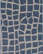 Provo 5763 Blue/Grey Bedrock Area Rug