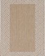 Provo 5766 Natural Greek Key Area Rug