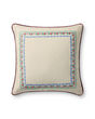 Delphine Border Cream/Multi 22" Pillow