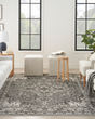 Quarry QUA05 Grey Area Rug