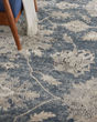 Quarry QUA06 Blue/Beige Area Rug