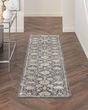 Quarry QUA06 Blue/Beige Area Rug