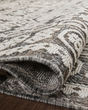 Rainier RAI-02 Pebble/Ivory 3'11"x5'11" Area Rug