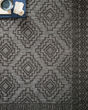 Rainier RAI-06 Grey/Charcoal Area Rug