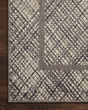 Rainier RAI-10 Ivory/Charcoal Area Rug