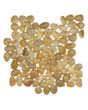 River Rock Amber Blend Stone Mosaic Tile