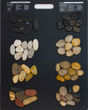River Rock Amber Blend Stone Mosaic Tile