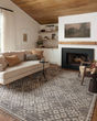 Rivers RIV-01 Denim/Ivory Area Rug