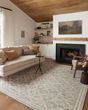 Rivers RIV-02 Lagoon/Ivory Area Rug