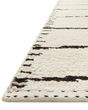 Roman ROM-05 Ivory/Black Area Rug