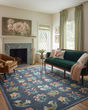 Rosa RSA-03 Navy Area Rug