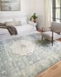 Rosette ROS-07 Denim/Fog Area Rug