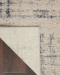 Rustic Textures RUS06 Ivory/Blue Area Rug