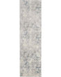 Rustic Textures RUS07 Ivory/Grey-Blue Area Rug