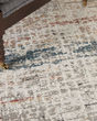 Rustic Textures RUS14 Light Grey Multi Area Rug