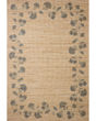 Rue RUE-05 Natural/Denim 2'3"x3'9" Area Rug