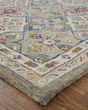 Rylan 8638F Taupe/Ivory/Red Area Rug