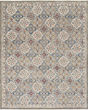 Rylan 8638F Taupe/Ivory/Red Area Rug