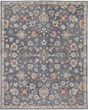 Rylan 8639F Gray/Ivory/Red Area Rug