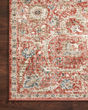 Saban SAB-02 Rust/Beige Area Rug
