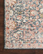 Saban SAB-03 Navy/Rust Area Rug