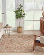 Sahar SHR01 Rust Area Rug