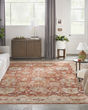 Sahar SHR02 Rust Area Rug