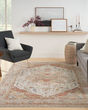 Sahar SHR06 Ivory Rust Area Rug