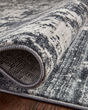 Samra SAM-06 Charcoal/Silver Area Rug