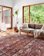 Samra SAM-07 Brick/Multi Area Rug