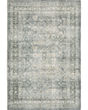 Savoy 28106 Blue/Ivory Area Rug