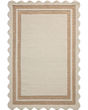 Scottie SCO-01 Ivory/Rust Area Rug
