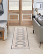Serenity Home SRH01 Ivory Blue Area Rug