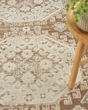 Serenity Home SRH01 Ivory Mocha Area Rug