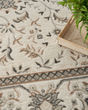Serenity Home SRH02 Ivory Mocha Area Rug