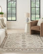 Serenity Home SRH02 Ivory Mocha Area Rug