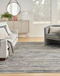 Serenity Home SRH03 Ivory Grey Blue Area Rug