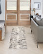 Serenity Home SRH06 Ivory Grey Area Rug