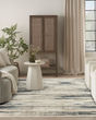 Serenity Home SRH12 Blue Multicolor Area Rug
