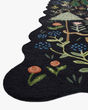 Silhouette SIH-03 Black Area Rug