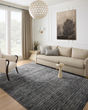 Soho SOH-01 Onyx/Silver Area Rug