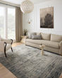 Soho SOH-06 Multi/Slate Area Rug