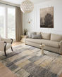Soho SOH-08 Grey/Gold Area Rug