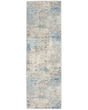 Solace SLA01 Ivory/Grey/Blue Area Rug