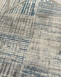 Solace SLA03 Ivory/Grey/Blue Area Rug