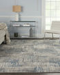 Solace SLA03 Ivory/Grey/Blue Area Rug