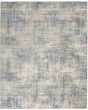 Solace SLA03 Ivory/Grey/Blue Area Rug