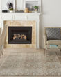 Solace SLA06 Ivory Beige Area Rug