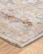 Solitude Via Salaria Cream Beige Area Rug